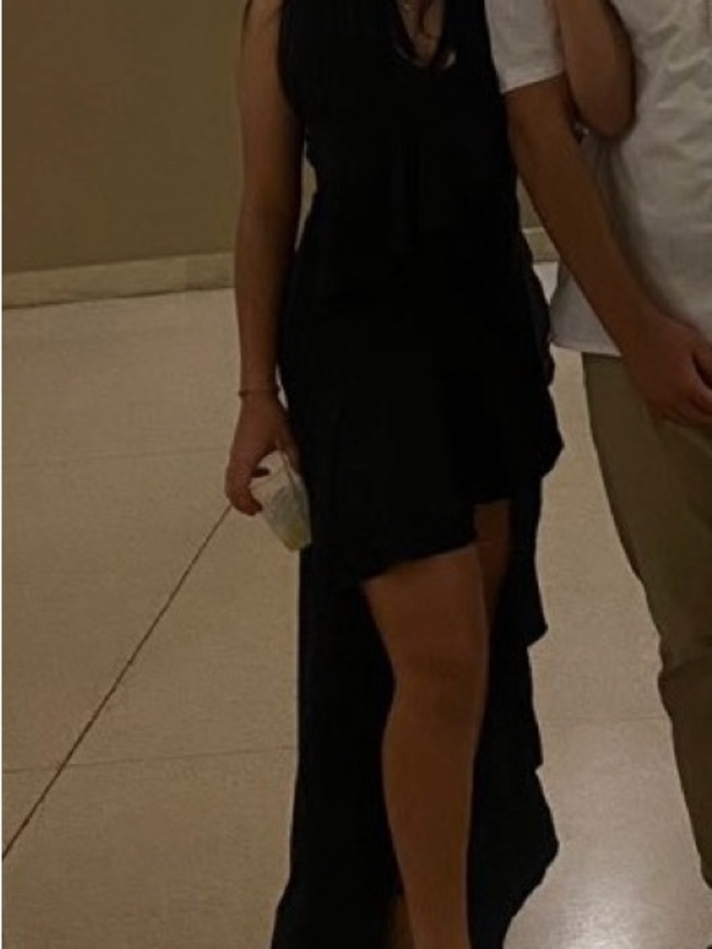 Forever 21 Black High-Low Sleeveless Dress